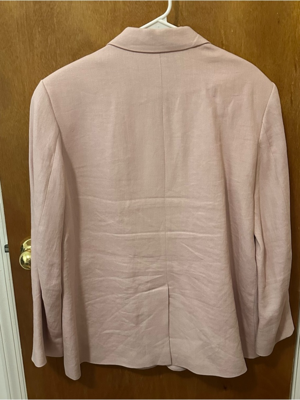 ZARA Light Pink Single-Breasted Tailored Blazer - Picture 3 of 3